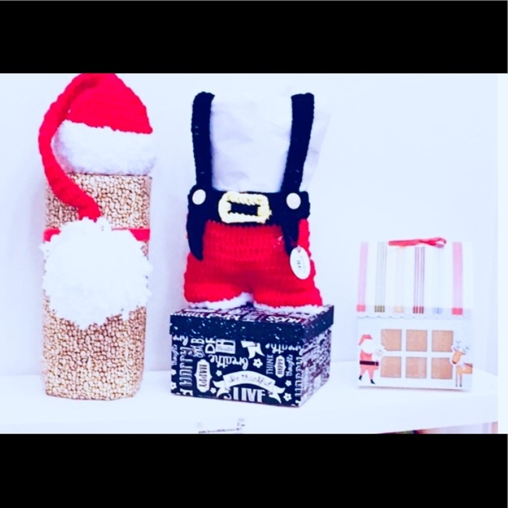 Baby Christmas Hat Photo prop gift boxed Boy girl